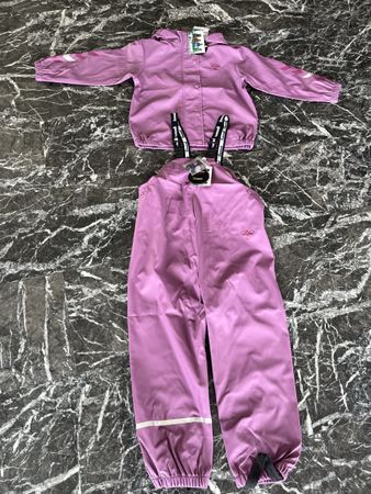 Hummel Regenkleidung Set Gr. 110 Grösse 110 Lila Top Zustand
