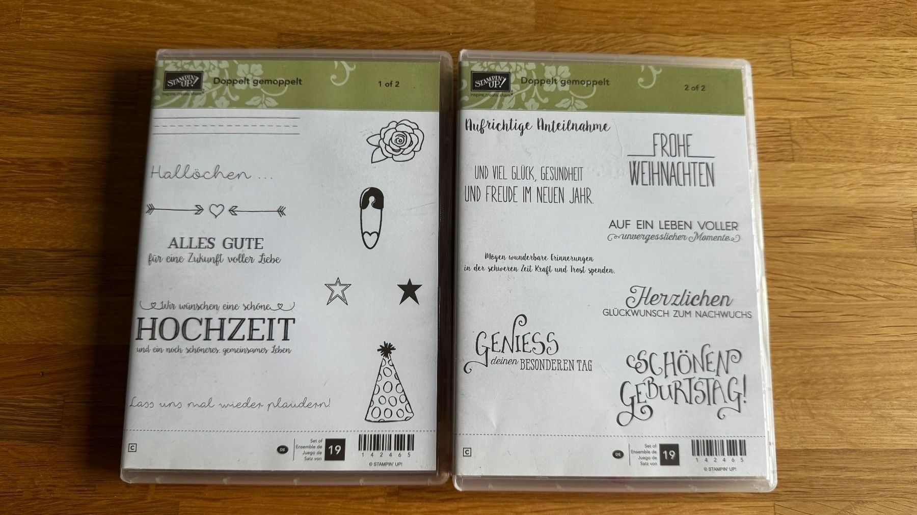 Stampin' up! Tampons: Stampin Up / Doppelt gemoppelt / A – D'occasion à Neukirch (Egnach) par muolen