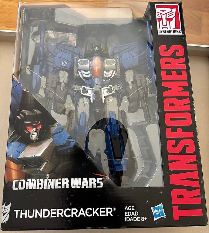 Hasbro Giocattoli: Transformers Combiner Wars Thundercracker (Leader Class) – Nuovo e nell'imballaggio originale da Founex venduto da spf_b7sg