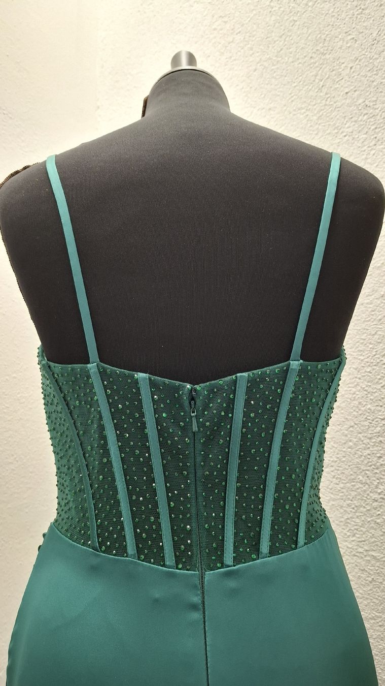 Vestiti: Emeraldgrün Kleid – Nuovo (secondo la descrizione) da Uster venduto da VMT. 6