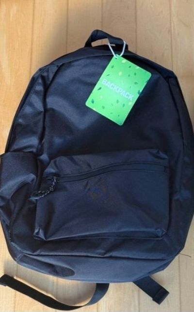 Zaini: Schwarzer Rucksack für Schule, Arbeit oder Freizeit – Nuovo e nell'imballaggio originale da Basel venduto da zaa_7ft5 1