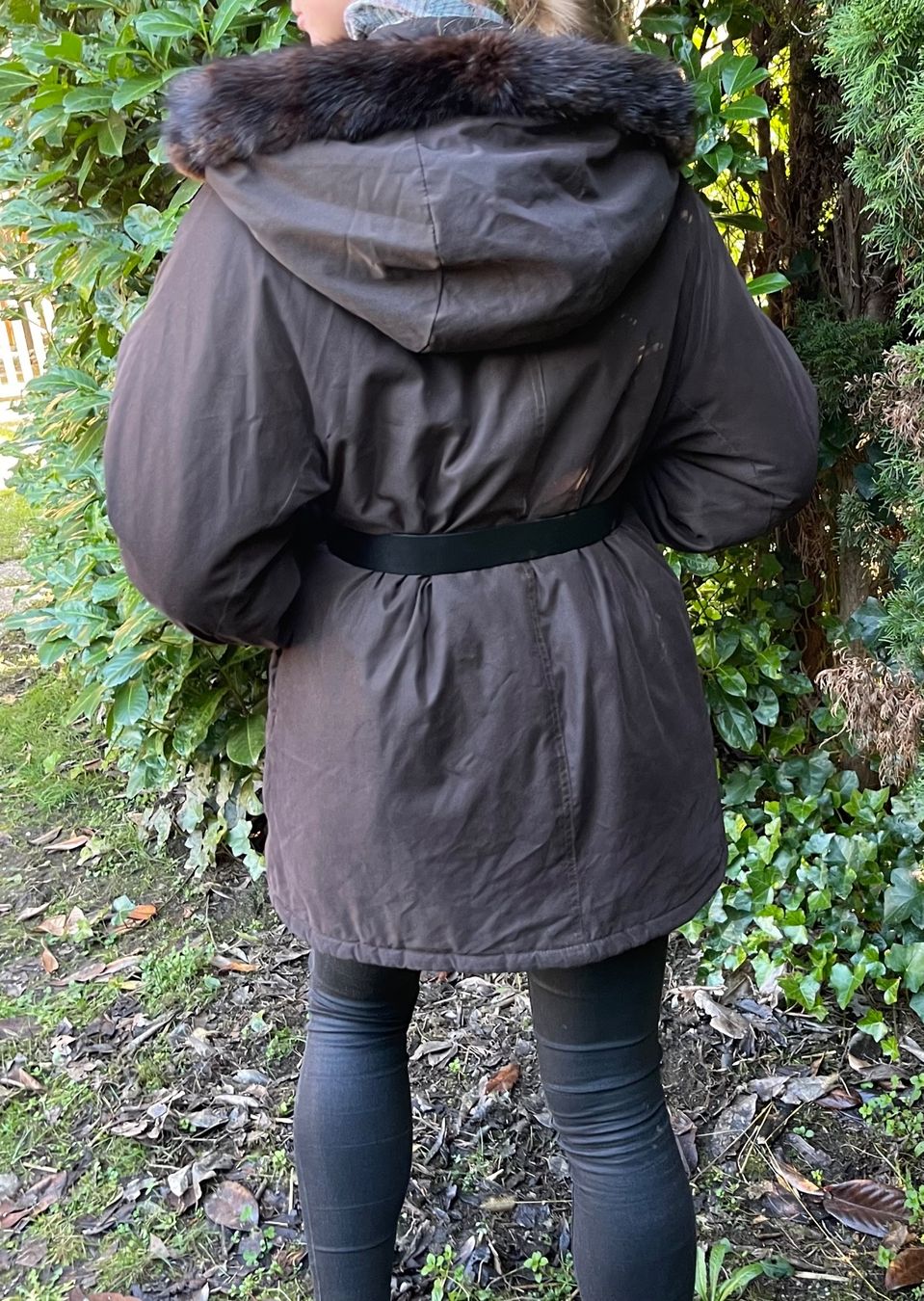 Max Mara Vestes: Max Mara Chic cappotto -pelliccia vera,caldo e elegant,L – D'occasion à Gordevio par LanaZimm