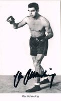 Max Schmeling 1906-2005 Autogramm signiert Foto 9x14cm