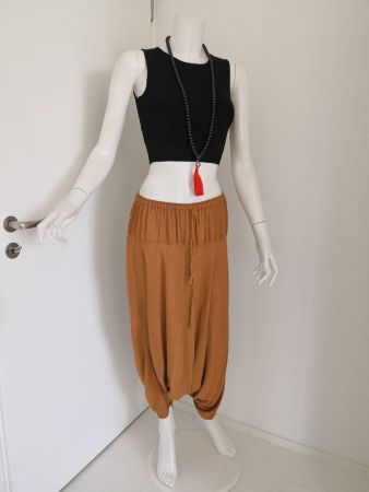 🤩3 STK: BOHO-CHIC YOGA-HOSE OCRA & HAUSSCHUHE & D&G P.
