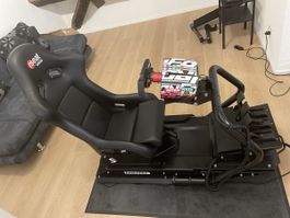 Rennsimulator Komplettset mit Fanatec und RSeat!