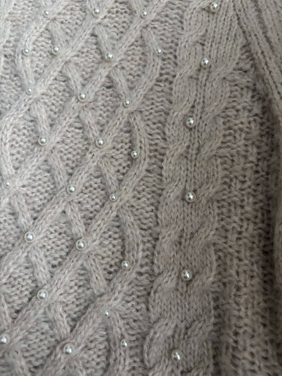 H&M Maglioni & Felpe: H&M Strickpullover XS mit Perlen – Usato da Augst BL venduto da fine-art 1