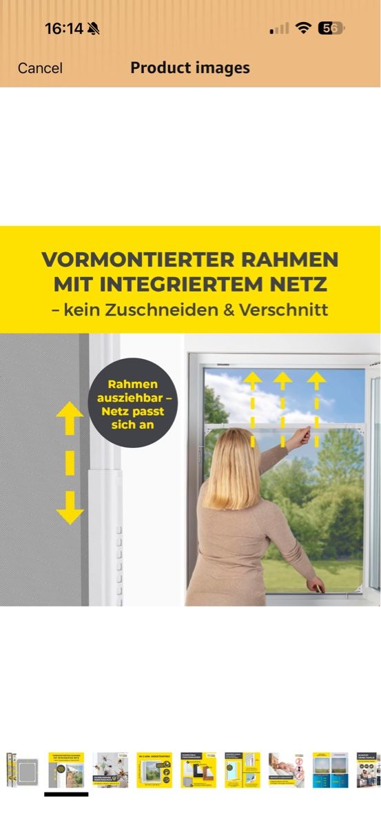 Finestre: Easymaxx Insect Protect Window Screen New 40-60cm White 5 – Nuovo (secondo la descrizione) da Zürich venduto da ironmanx