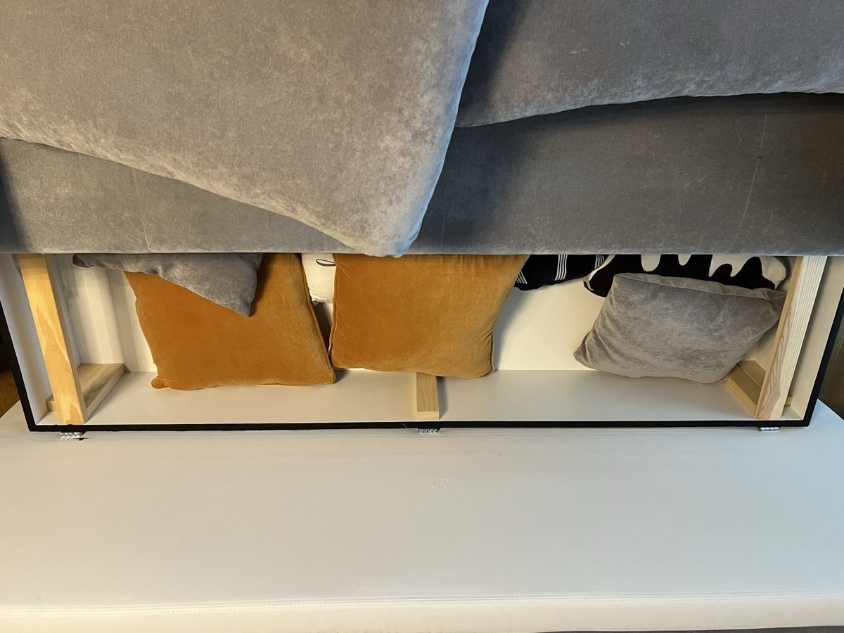 Divani: Modernes Schlafsofa mit Bettfunktion & Stauraum – Usato da Kaltbrunn venduto da Fl.bischof 4