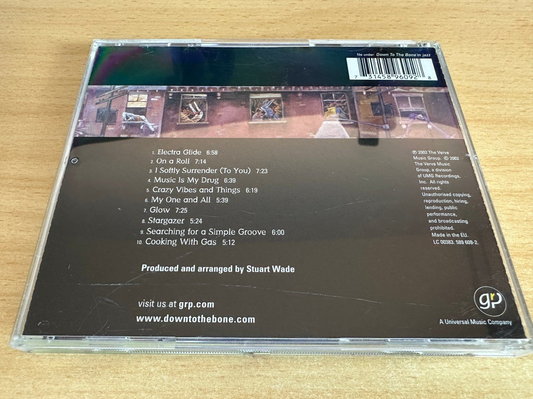 CD: Down To The Bone – Crazy Vibes And Things – Usato da Rikon im Tösstal venduto da Alpenmutz 1