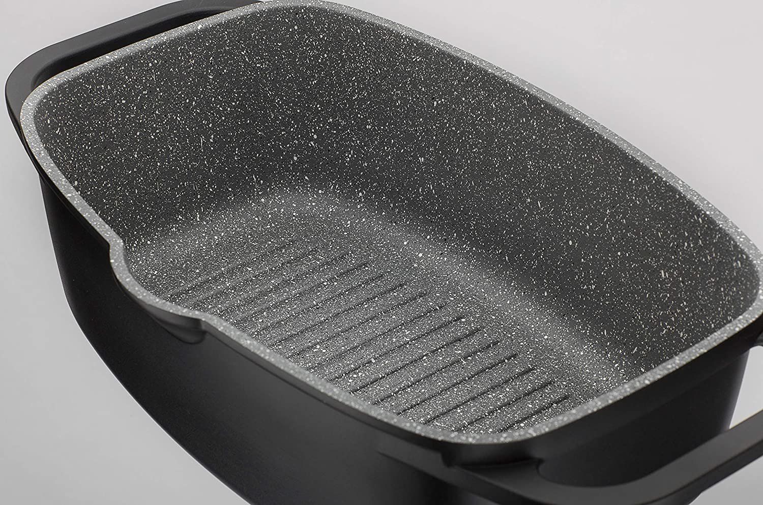 Casseroles: Universalbräter Gourmet Granit 33x21cm Aluminium Glas – Neuf avec emballage d'origine à Zürich par NovaDen 2