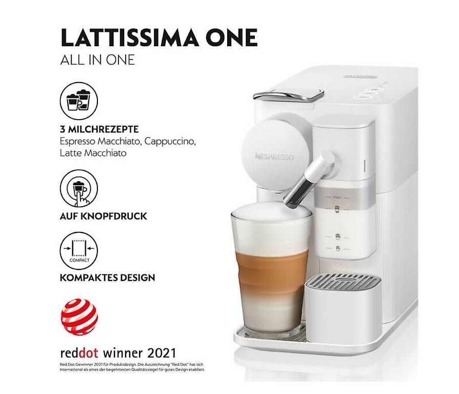Macchine per caffè & Macchine per espresso: Kaffeemaschine Nesspresso latissimo one – Nuovo e nell'imballaggio originale da Au SG venduto da Bella17 1