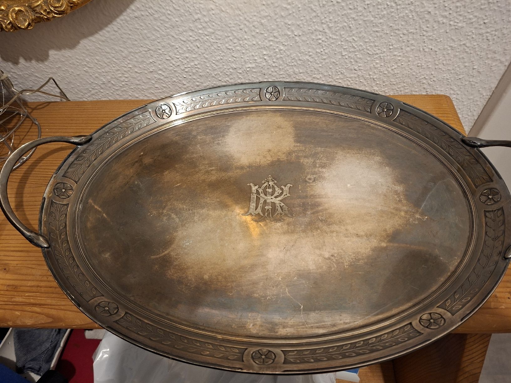 Set di piatti: Elegantes Vintage Tee-Service Silber oder versilbert - 4 Tei – Usato da Bern venduto da rojdabern 4
