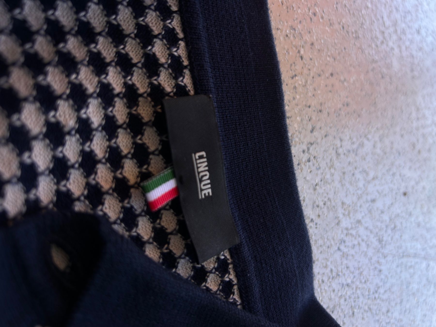 Cinque Polo-Shirts: Polohemd Cinque Pied-de-poule – Gebraucht aus Bern von 44RewornHunter 2