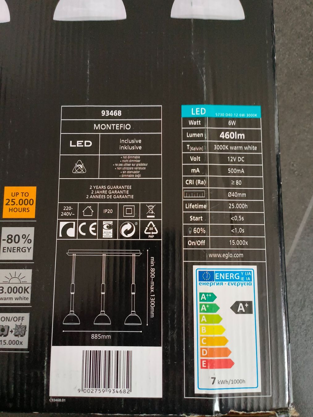 Lampadari & plafoniere: LED Hängelampe ,NEU – Nuovo e nell'imballaggio originale da Gelterkinden venduto da ram_5vkp 4