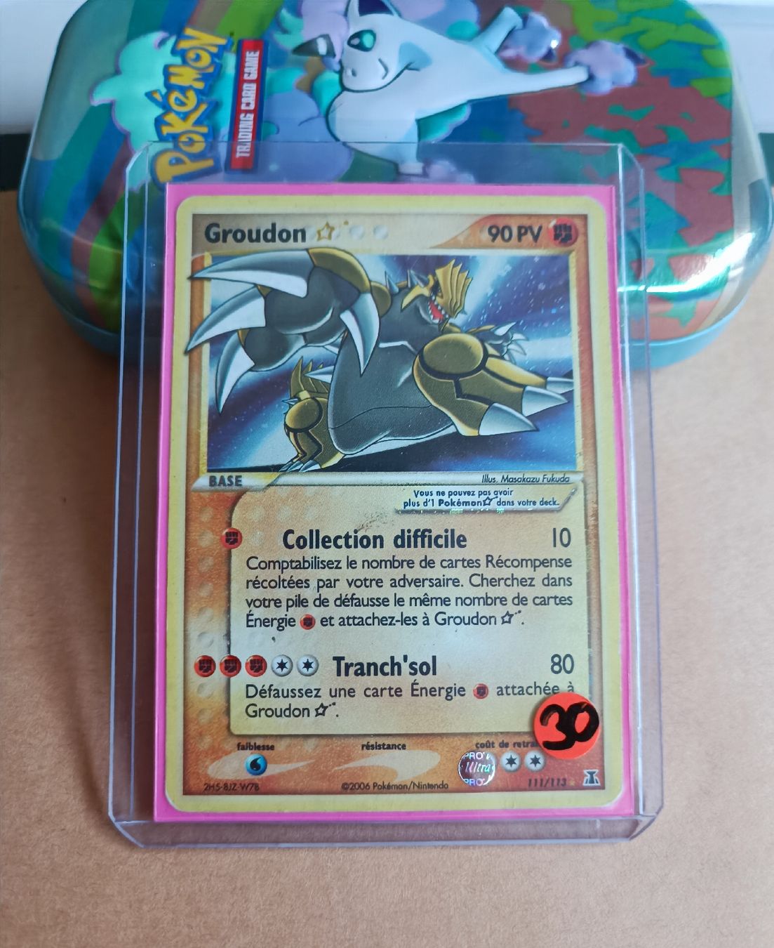 Cartoline: Groudon gold star 111/113 – Usato da Corpataux venduto da Karagheuz