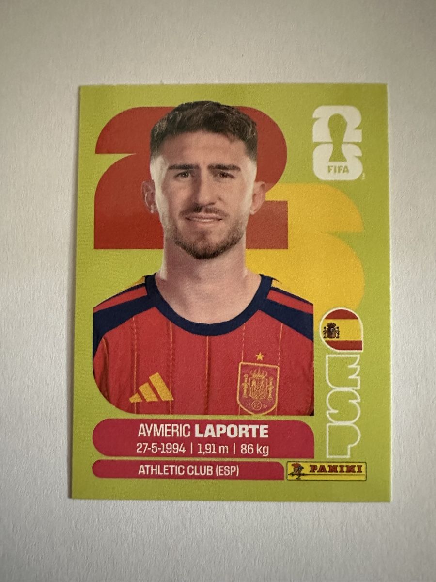 Panini Sammelbilder & Trading cards: Panini Sticker WM 2026 ESP 4 Aymeric Laporte – Neu (gemäss Beschreibung) aus Herisau von Ballenberger