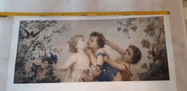 F.Lefler  Pinx, Heliogavure + Druck, Eifersucht