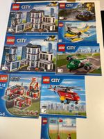 LEGO - Diverse City Anleitungen(Polizei, Feuerwehr)