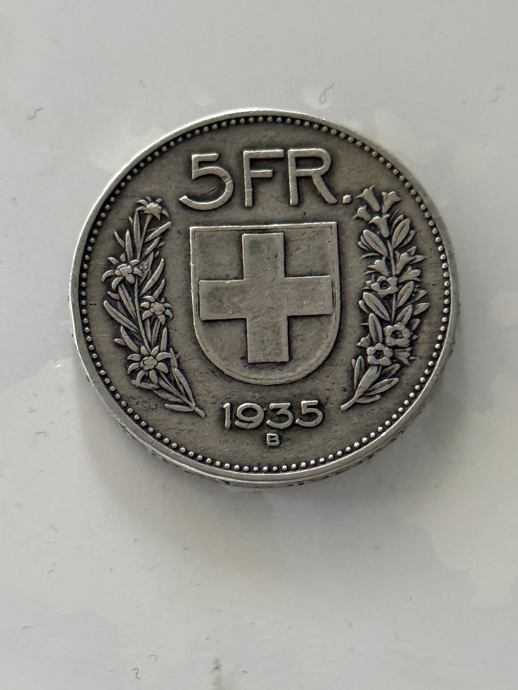 Toutes les monnaies: 5 Franken 1935  Silber – D'occasion à Wallisellen par SWISS_SILVER1