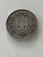 5 Franken 1935  Silber