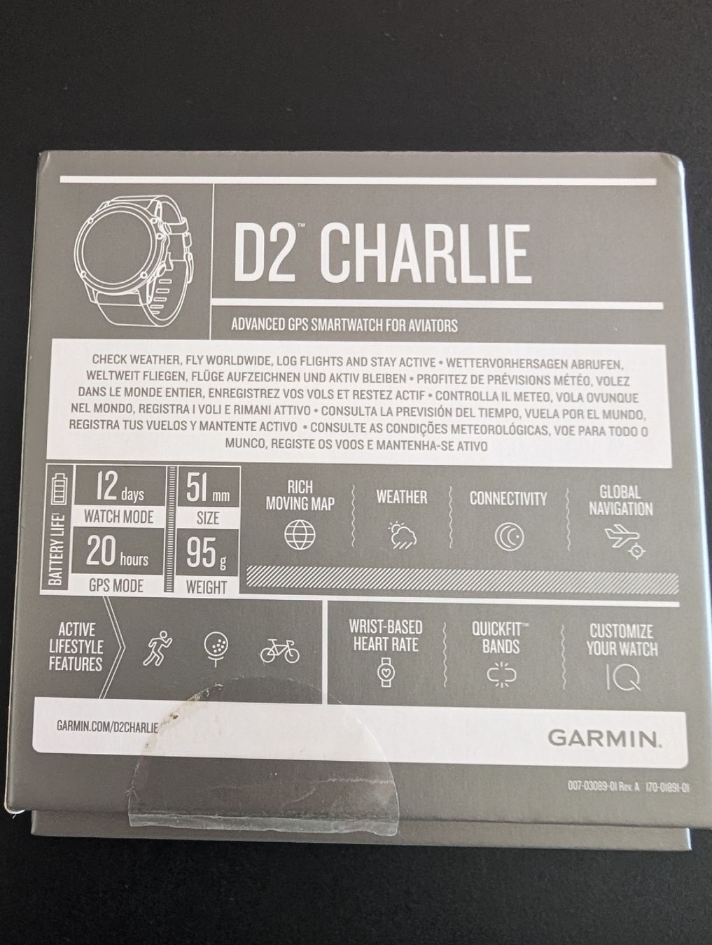 Garmin Smartwatch: Smartwatch Garmin D2 Charlie – Nuovo (secondo la descrizione) da Montagny-Près-Yverdon venduto da Chuckmorris 4