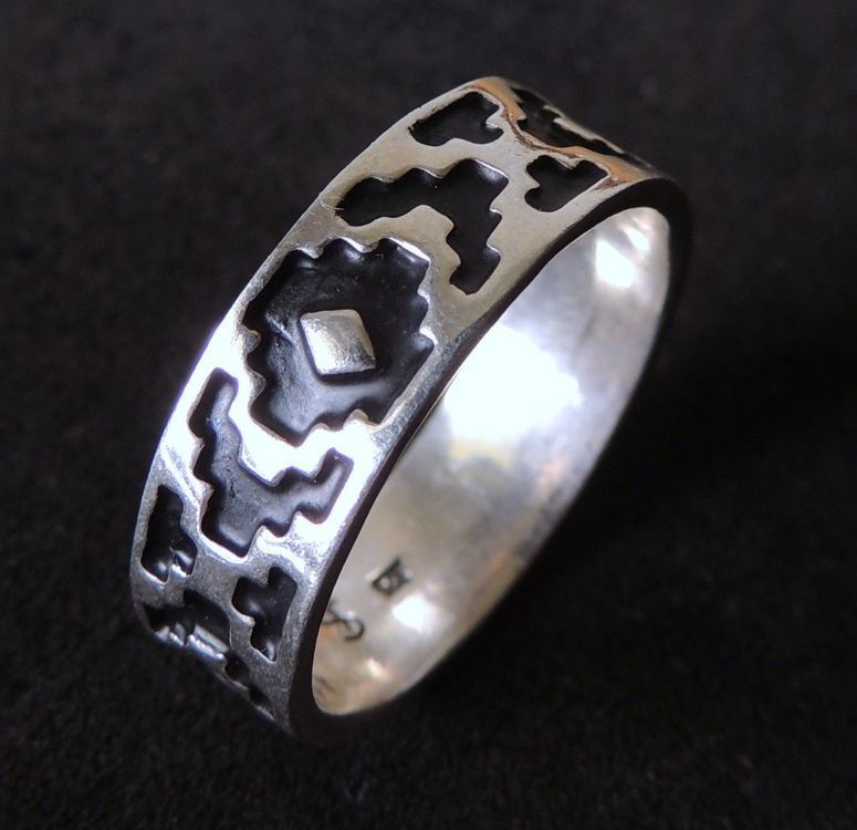 Anelli: Bague en argent sterling 925, taille 66 – Usato da Fontenais venduto da Mohawk61 1