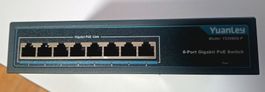 YuanLey 8 Port Gigabit PoE Switch