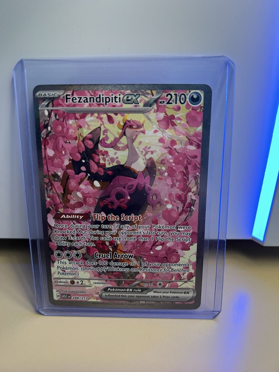 Pokémon Carte collezionabili: Fezandipiti ex 288/217 – Nuovo e nell'imballaggio originale da Gontenschwil venduto da joe_9qdj