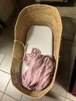 Cesta in rafia stile Mosè per neonati o piccoli animali