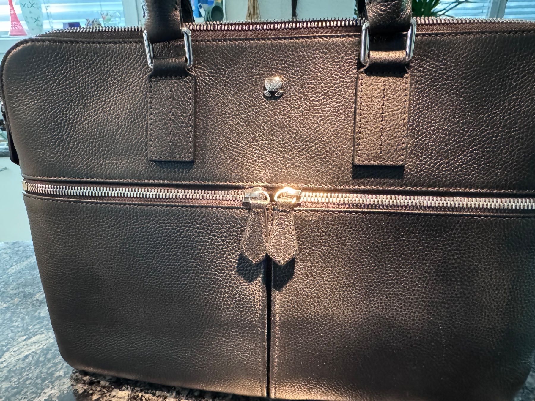 Navyboot Valises & Sacs: Navyboot Laptoptasche Leder schwarz neuwertig – D'occasion à Solothurn par Leopold2019 2