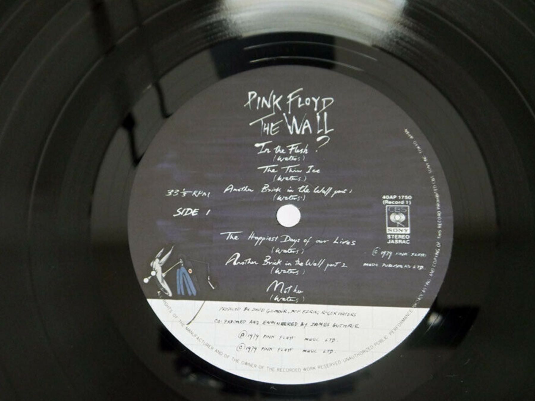Dischi in vinile: Pink Floyd Wall CBS/SONY 40AP 1750,1 2LP – Usato da founex venduto da cetrarese01 2