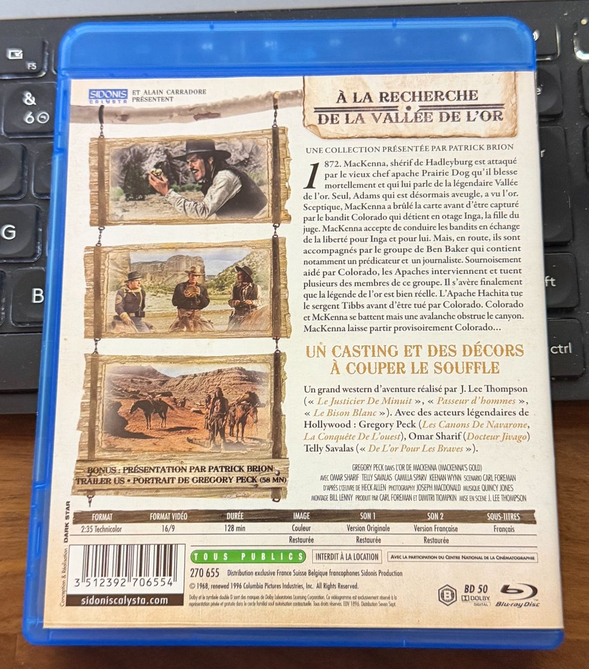 Tutti i DVDs: L'or de Mackenna (1969) - Blu-ray – Usato da Semsales venduto da __Florian__ 2
