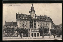 AK Ouchy, Hotel du Parc, 1912