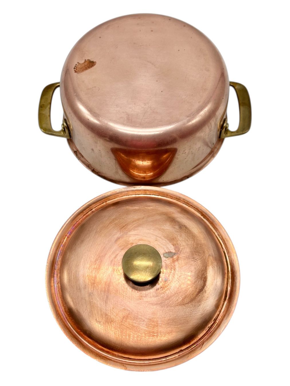 Caquelon SIGG SWIZERLAND cuivre fondue - Arts de la table