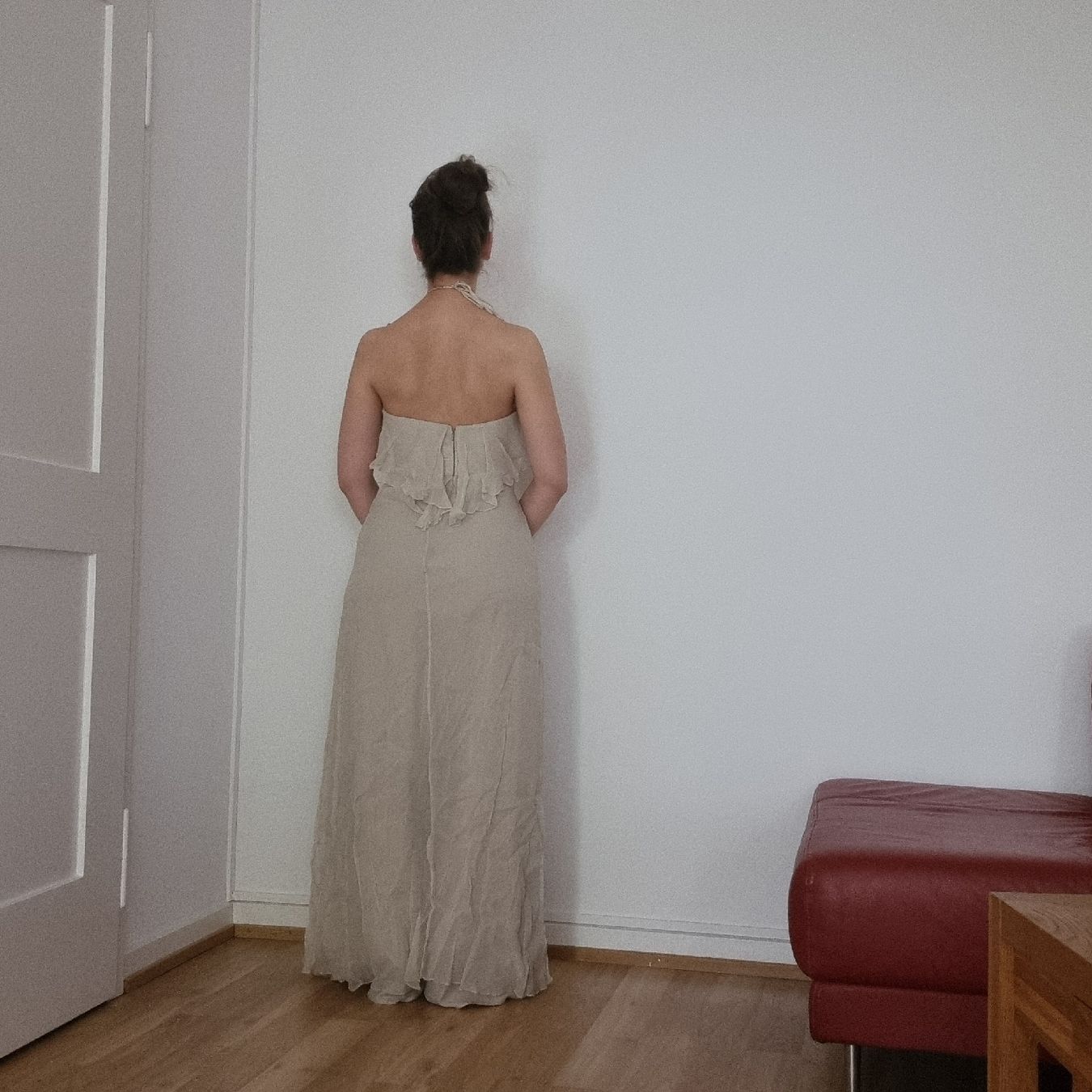 Kleider: Robe longue Amsale en soie – Neu (gemäss Beschreibung) aus Basel von Ana_v 1