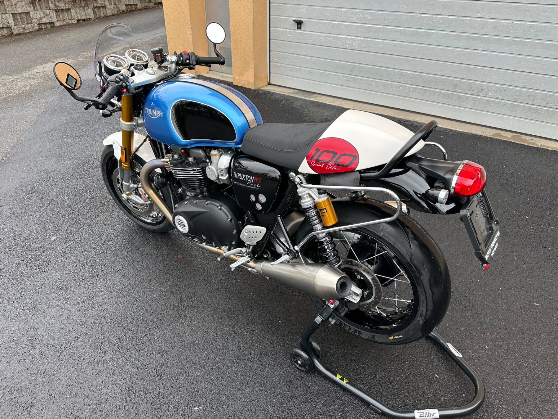 Triumph Strada: Triumph Thruxton 1200 RS spécial edition – Usato da Cugy venduto da pierreburton70 2