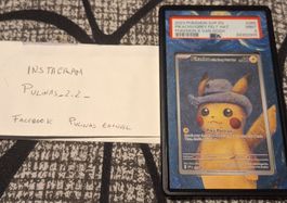pikachu van gogh psa 9 top zustand mit cover