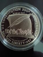 USA 1 Silber-Dollar 1987 (PP ) *200 Jahre Verfassung *