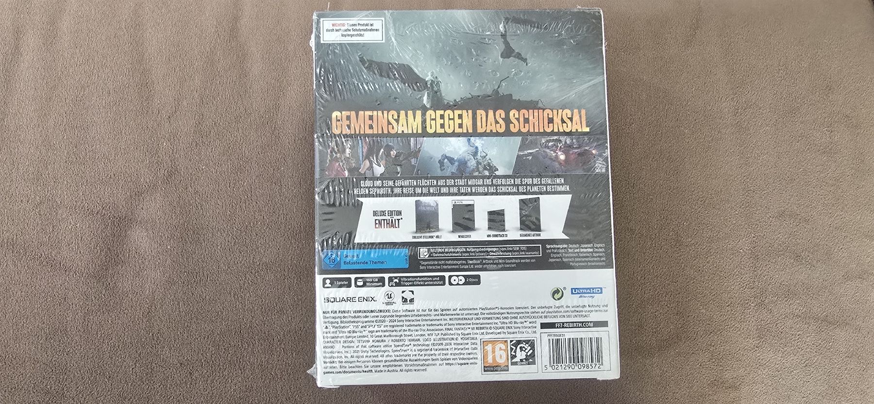 Sony Giochi: Final Fantasy VII Rebirth Deluxe Edition PS5 – Nuovo e nell'imballaggio originale da Le Noirmont venduto da desoto55 2
