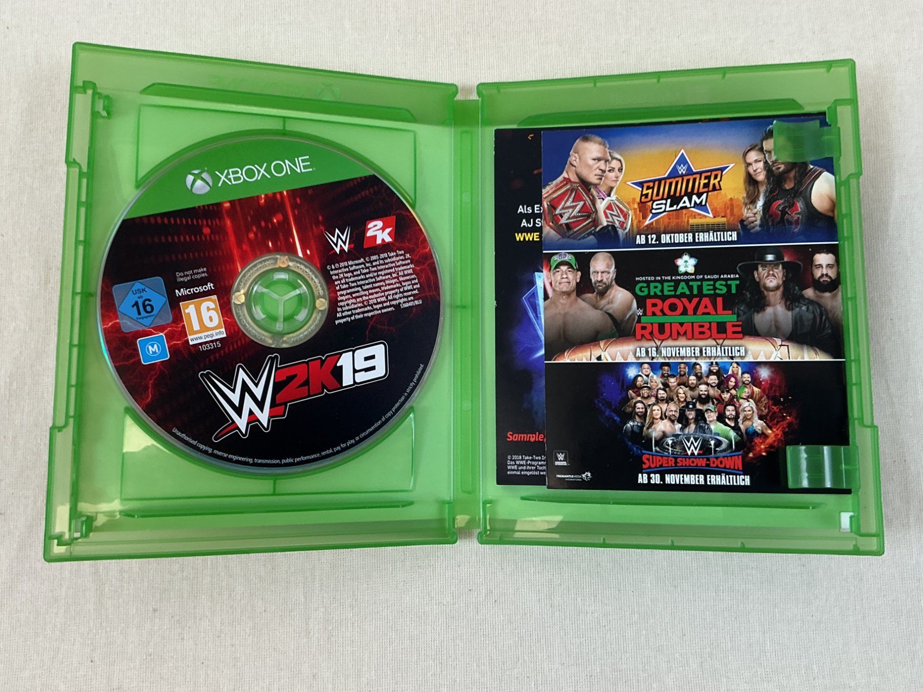 Microsoft Spiele: XBOX ONE GAME "W2K19" – Gebraucht aus Richterswil von Restwert_Richterswil 1