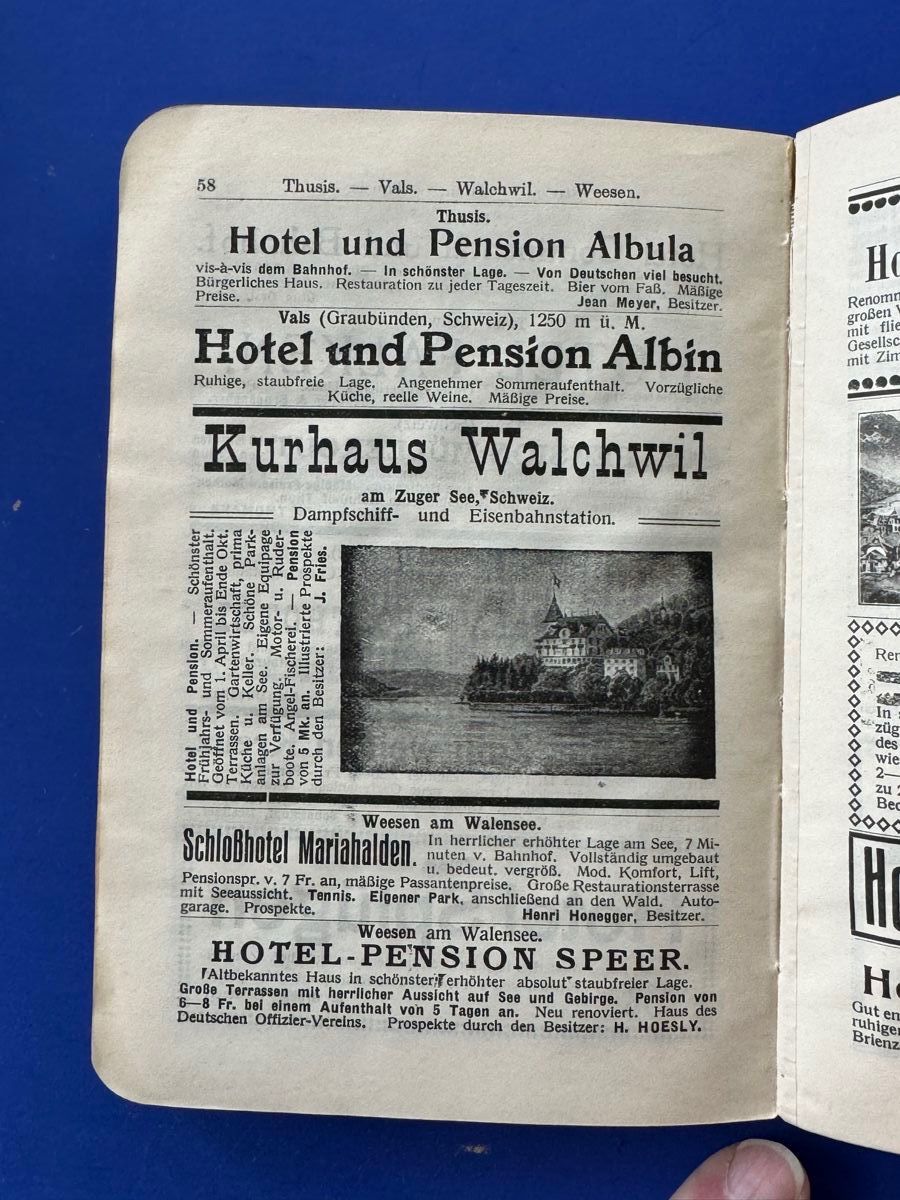 Libri: Engadin Davos und Arosa. Reiseführer. ca 1915 – Usato da Adliswil venduto da buch_und_kunst 6