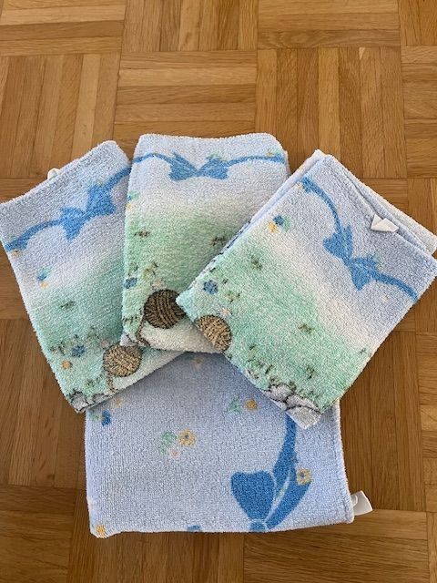 Teli da bagno: Baby Frottier 4 - teilig – Nuovo (secondo la descrizione) da Walenstadt venduto da ricamul 6