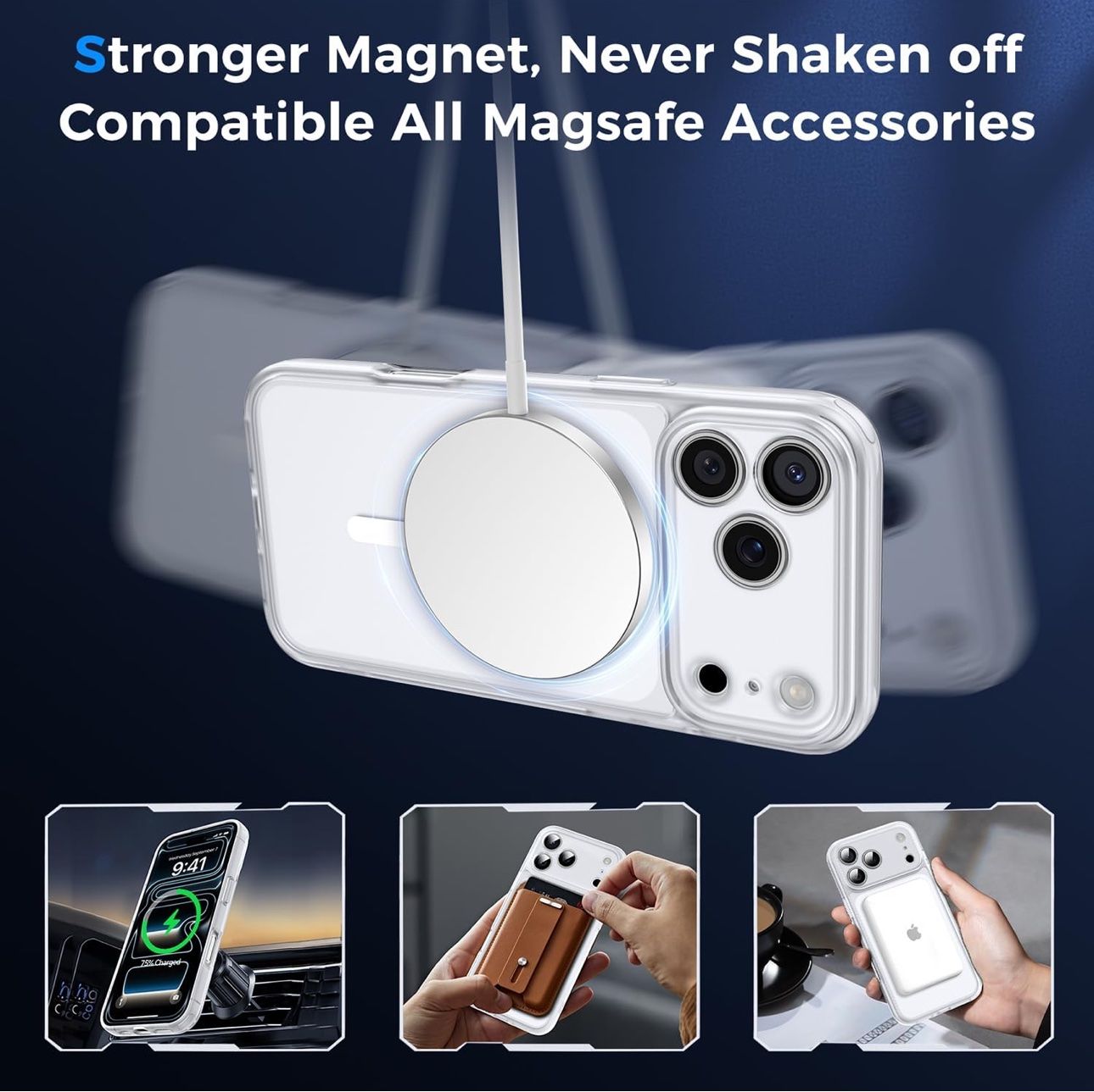 Panzerglass Cover & Protezioni schermo: KIT WHITE : coque iPhone 17 PRO + 2 Privacy Glass / Hülle – Nuovo e nell'imballaggio originale da Roche VD venduto da GOLDEN_SHOP_24H 2