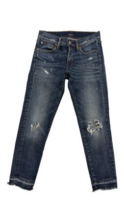 Polo Ralph Lauren skinny Jeans Gr. 26 destroyed blau