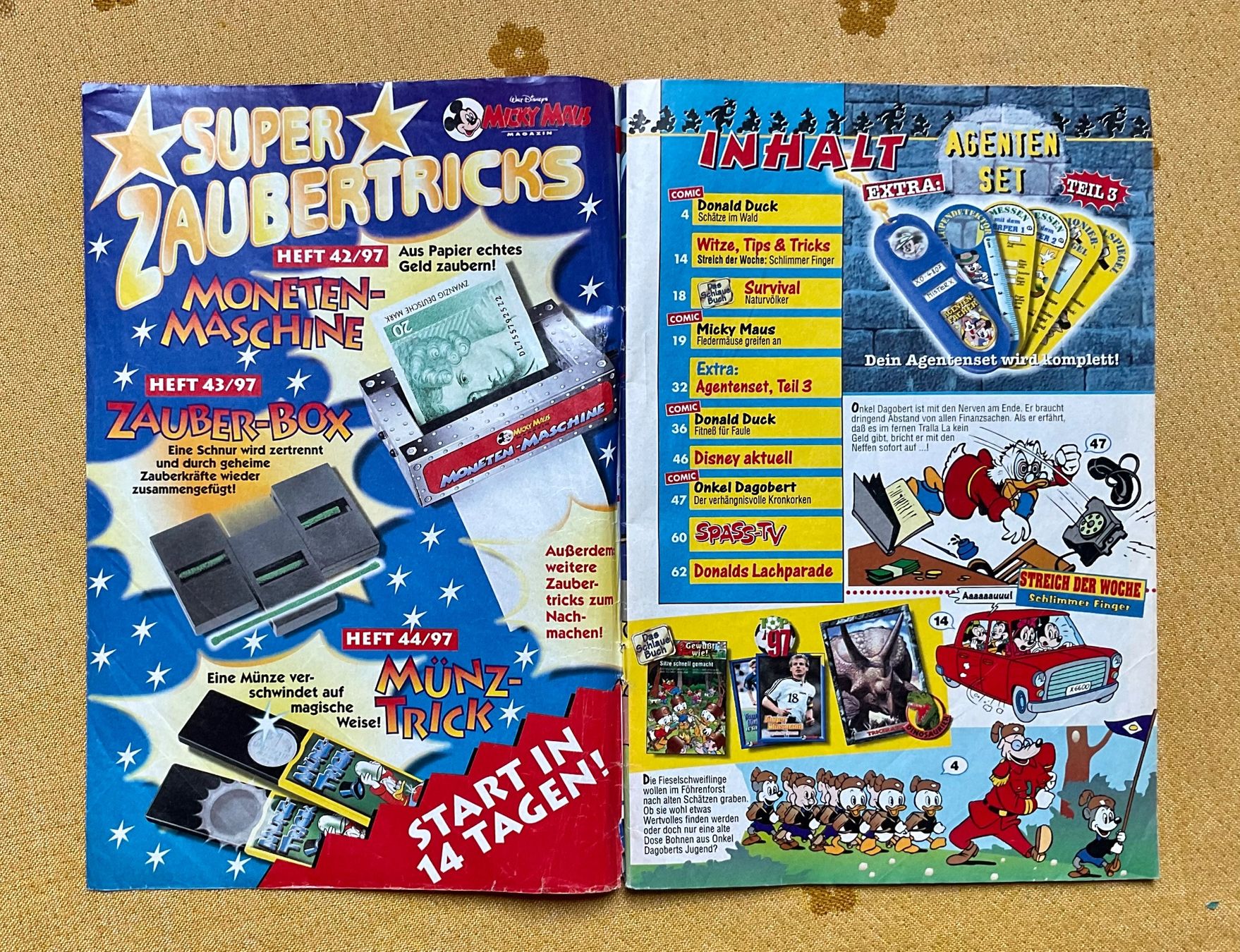 Comics: Micky Maus Heft Nr 40 von 1997 – Gebraucht aus Endingen von nathan05 1