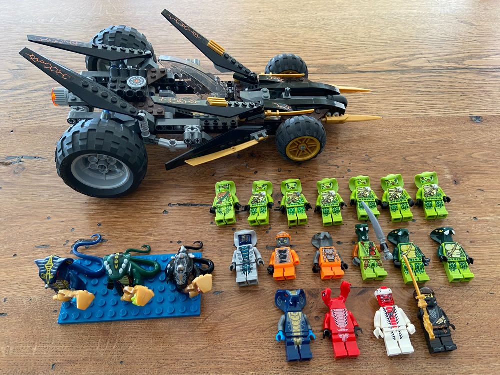 Lego Ninjago Coles Tarn Buggy inkl. 20 Figuren Kaufen auf Ricardo