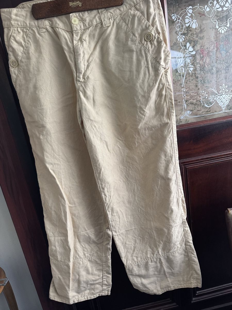 Kenzo Pantaloni: Kenzo Homme Leinenhose – Usato da Obfelden venduto da cesarina10 1