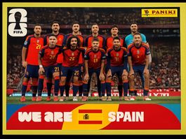 Panini FIFA WORLD CUP 2026  ESP 13 Mannschaftsbild
