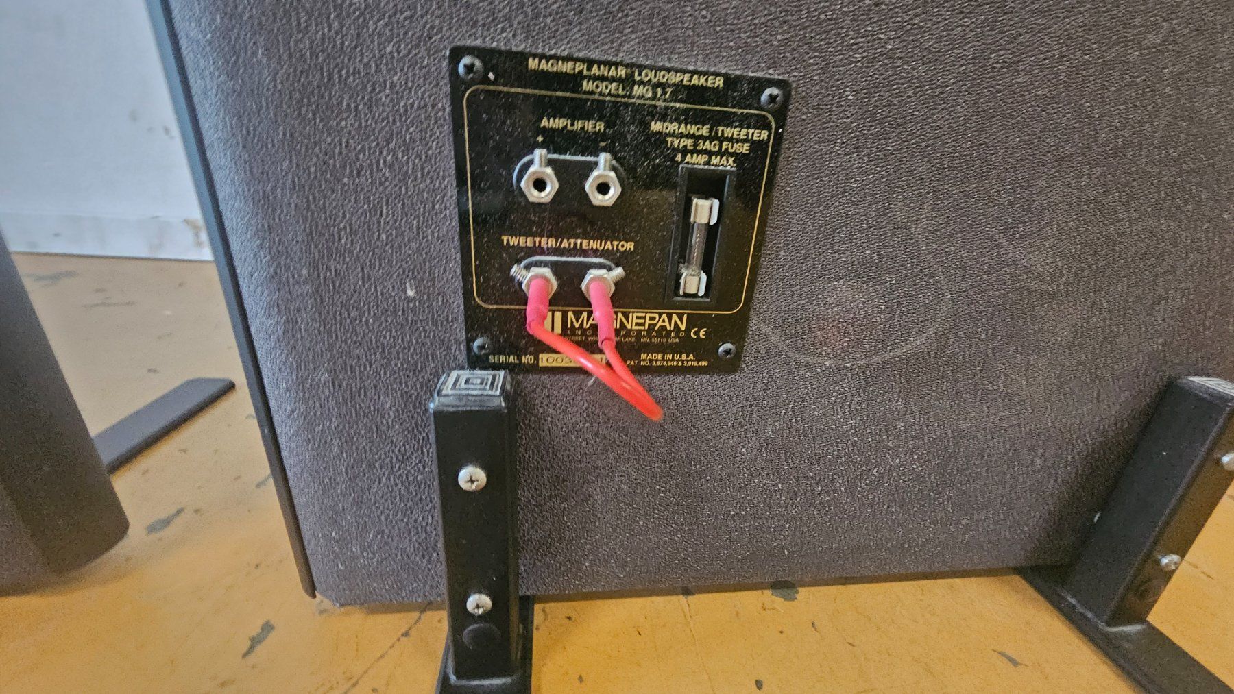 Magnepan Lautsprecher: Enceintes Magnepan MG 1.7 – Gebraucht aus St-Prex von sebgav 6