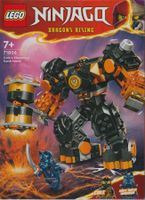 LEGO NINJAGO 71806 COLE'S ELEMENTAL EARTH MECH new
